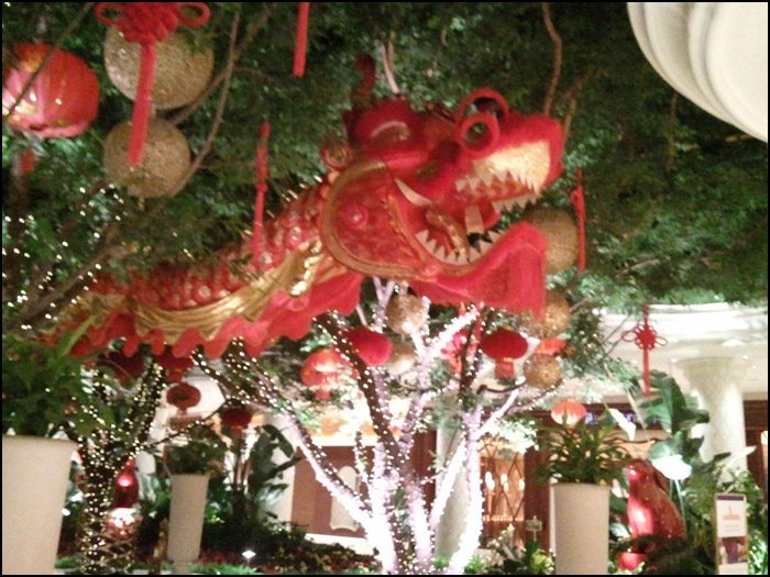 Entrance at the Wynn Hotel in Las Vegas