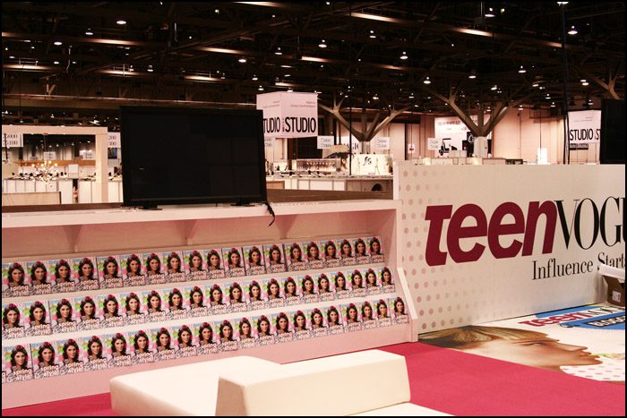 Teen Vogue Blogger Lounge Display Teen Vogue Blogger Lounge Display