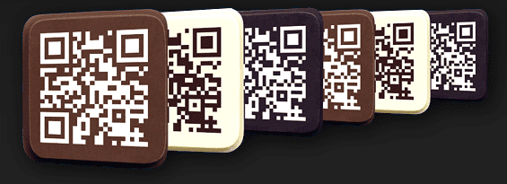 chocolate qr code