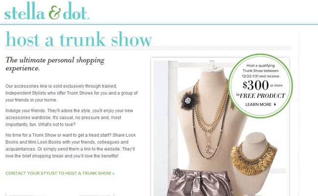 stella and dot - start up fashion business resource