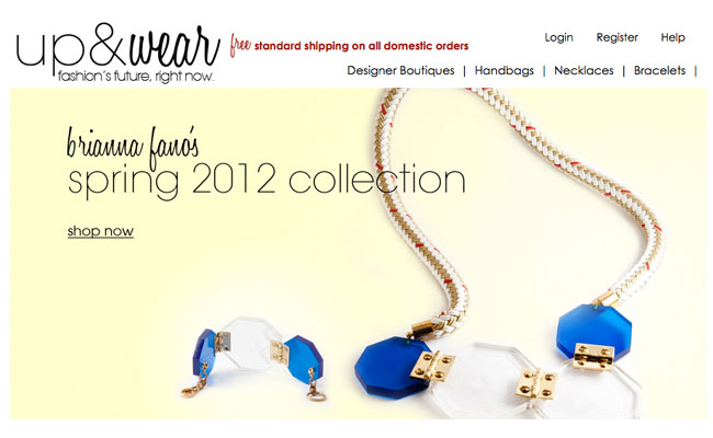 Up & Wear, The Ecommerce Site for NY Emerging Fashion Designers 1 Up and Wear - StartUp Fashion