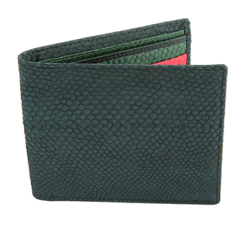 Salmon Fish Leather Wallet