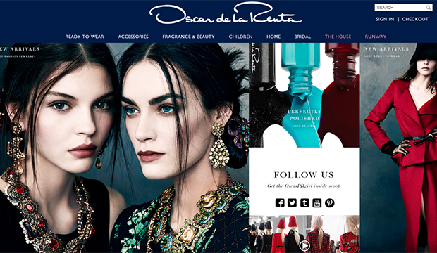 oscar de la renta launches campaign on instagram