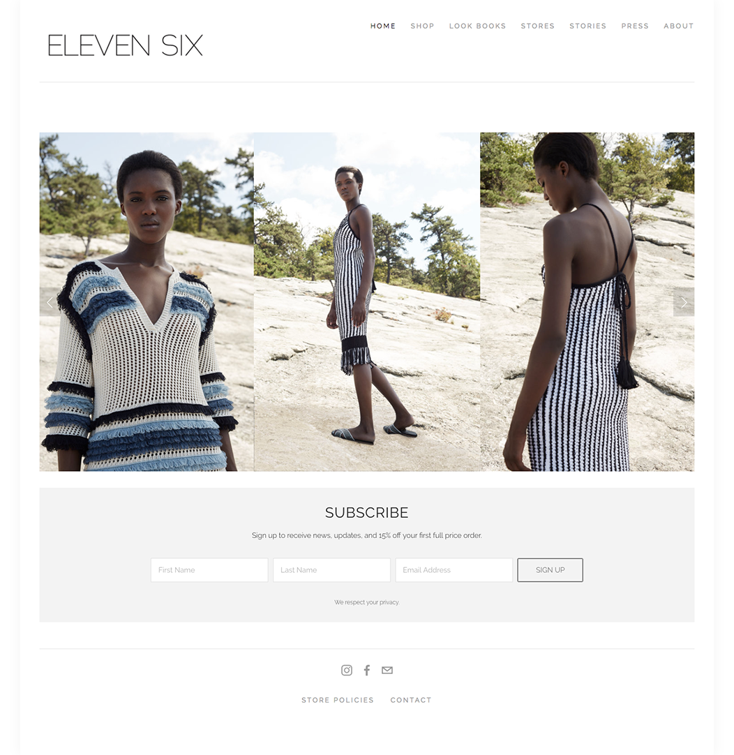 fashion brand eleven six